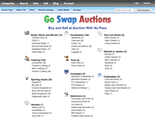 Tablet Screenshot of goswap.com
